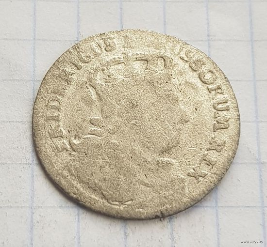 6 грош 1757 год