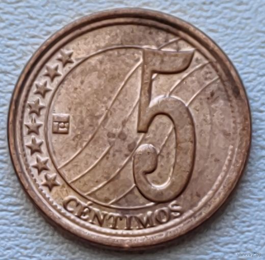 Венесуэла 5 сентимо 2009