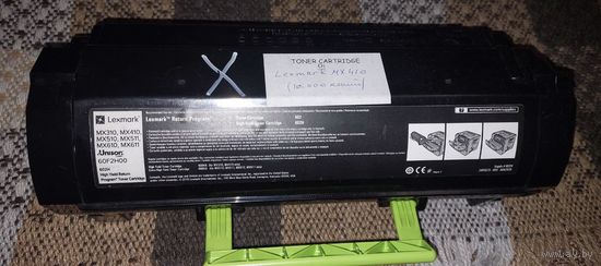 Lexmark 602H (60F2H00), принт-картридж, лазерный, цвет черный, ресурс 10000 стр.
