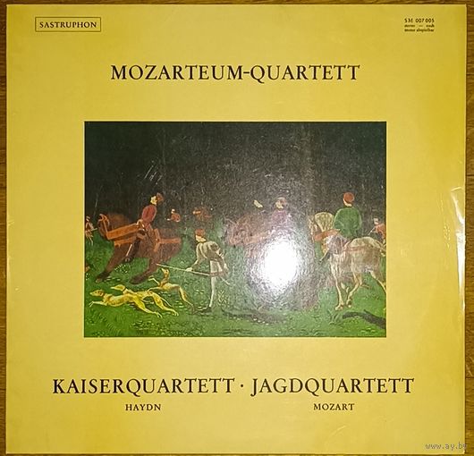 Mozarteum-Quartett – Haydn / Mozart – Kaiserquartett / Jagdquartett