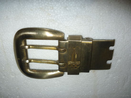 Пряжка латунная Олимпиада 80. СССР