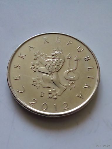 Чехия.1 крона 2012 г.