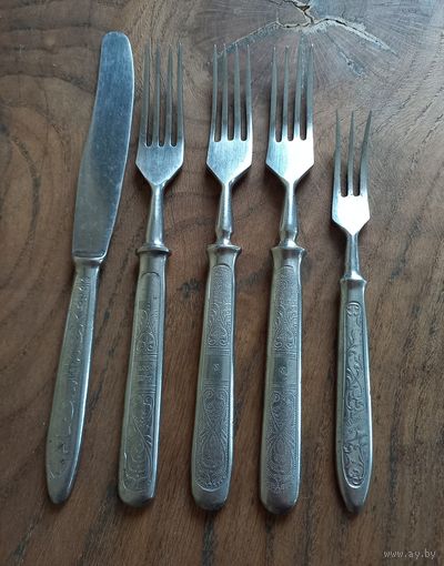 Столовые приборы завод "Звезда" Беляйково. СССР.