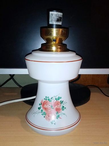 Лампа настольная СССР ГДР без абажура ретро