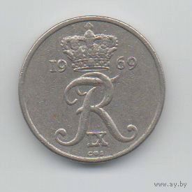 Королевство Дания. 10 эре 1969