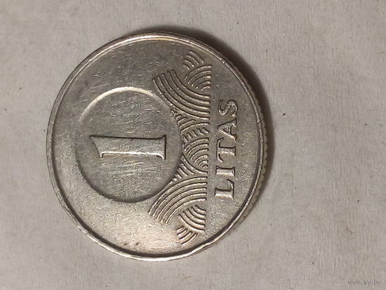 1 лит  Литва 2002 год