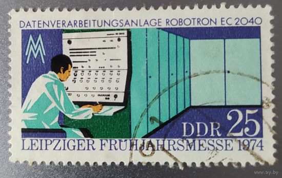 ГДР 1974  ЭВМ ЕС 2040  1 из 2