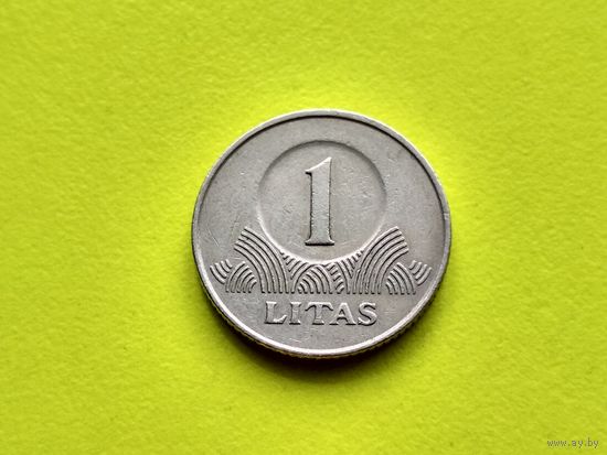 Литва. 1 лит 2002. (1).