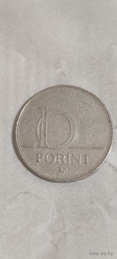 Венгрия 10 форинт 1997