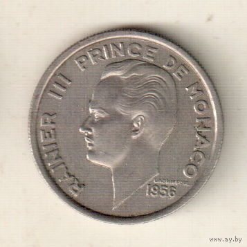 Монако 100 франк 1956