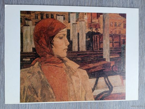 Соцреализм. Малуев. Сварщица