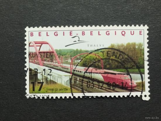 Бельгия 1998. Поезда. Паравозы. Полная серия