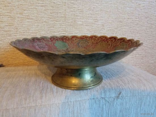 Индийское блюдо, металл