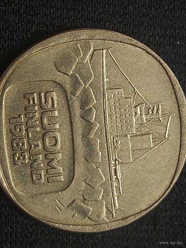 5 марок финляндия 1983