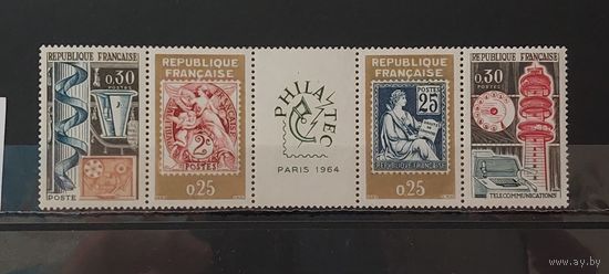 ФРАНЦИЯ 1964г. Полная серия. Чист*