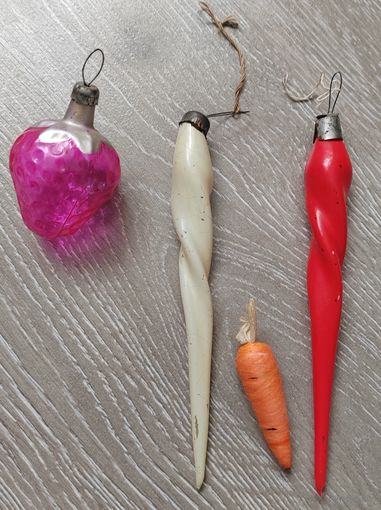 Елочные игрушки. СССР.