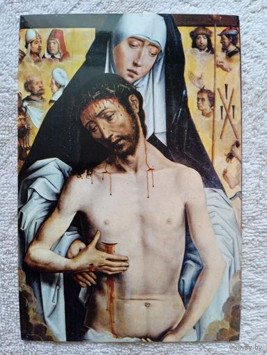 Мемлинг. Богоматерь с мёртвым Христом. Издание Испании