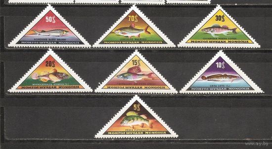 ФФ2 Монголия 1962 Рыбы