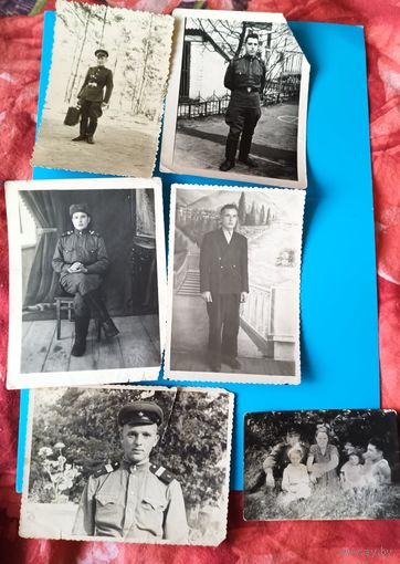 Фото воинов Советской армии.