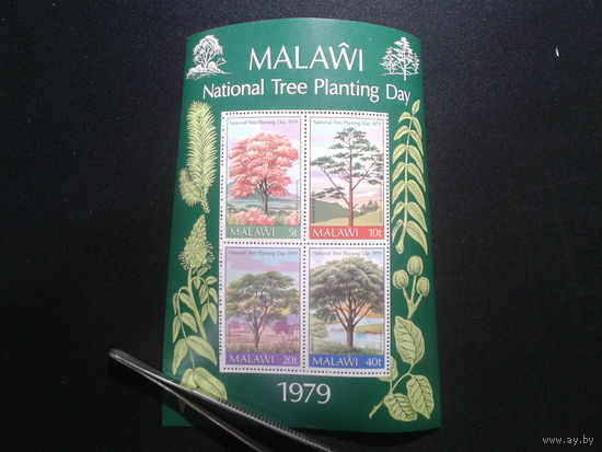 Малави, 1979. **Национальный день посадки деревьев, блок