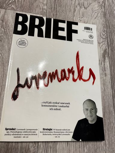 Глянцевый журнал на польском языке Brief 2012 год