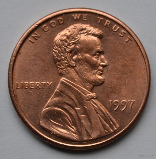 США, 1 цент 1997 г.