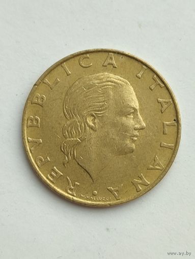 Италия. 200 лир 1995 года.