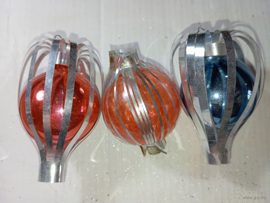 Ёлочные игрушки - Шары   . СССР