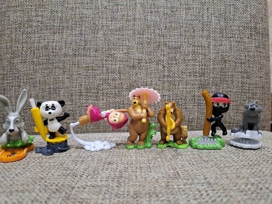 Kinder киндер Маша и медведь все серия