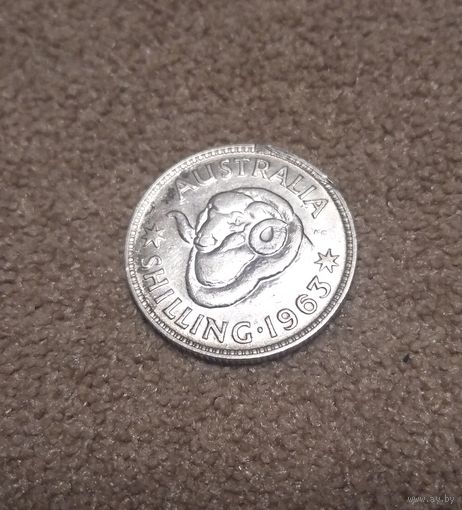 Австралия 1 шиллинг 1963  Елизавета II