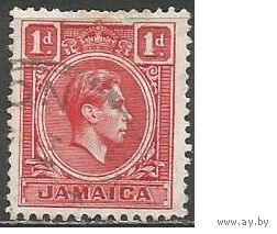 Ямайка. Король Георг VI. 1938г. Mi#120.