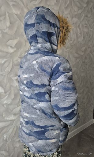 Куртка зимняя на пуху, р. 152