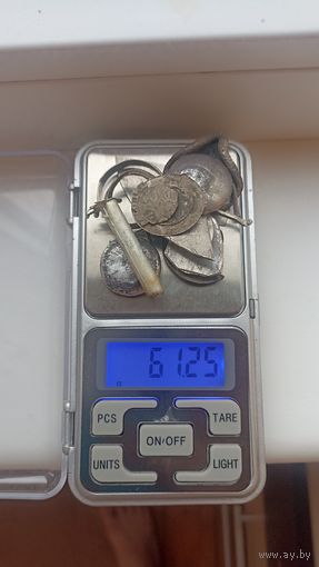 Серебро лом 84,900, в кругляшах 999 смотрим другие лоты
