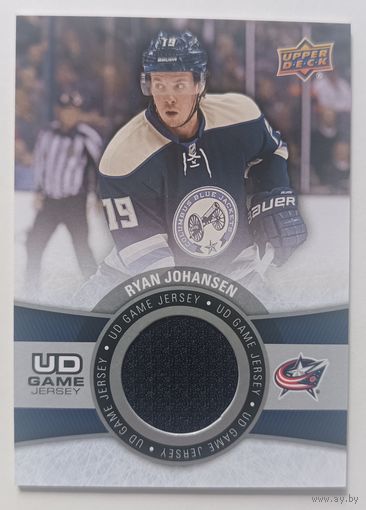 Хоккейная карточка НХЛ джерси Ryan Johansen (Колламбус)