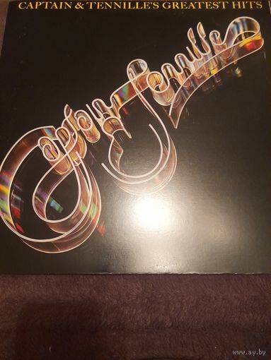 CAPTAIN AND TENNILLE " CAPTAIN AND TENNILLE'S GREATEST HITS" 1977 LP GATEFOLD, JAPAN A&M RECORDS GP2065-NM/NM