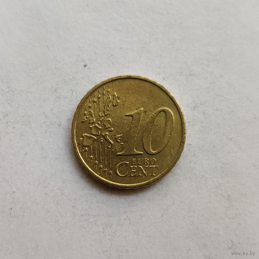 Германия 10 евроцентов 2002 г.