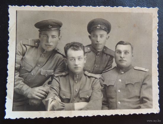 Фото военных, конец 1940-х гг.