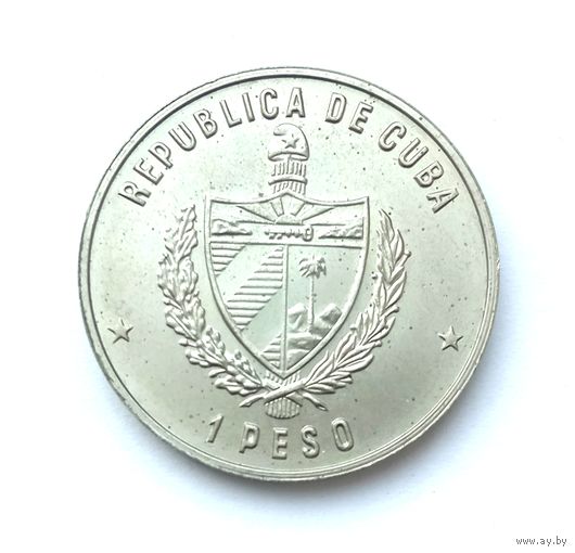 Куба 1песо 1981г.