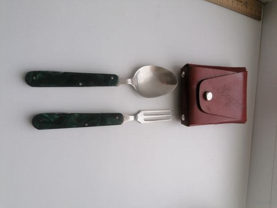 Набор ложка - вилка СССР, Харьков (без ножа)