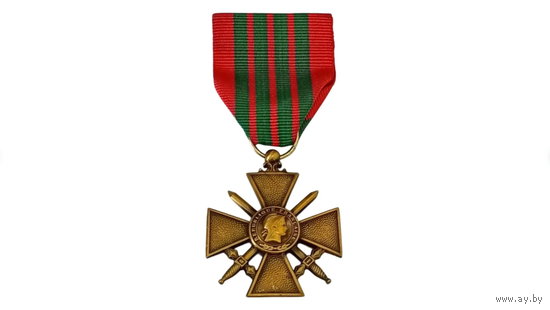 Военный крест (Франция) реплика иностранная награда