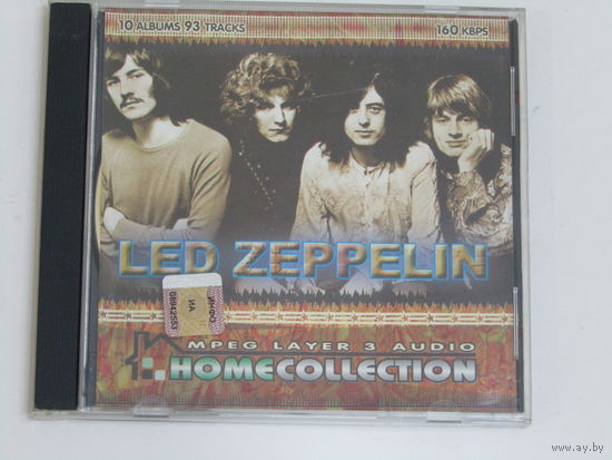 Диск. CD-диск. Компакт-диск. Led Zeppelin HOMECOLLECTION
