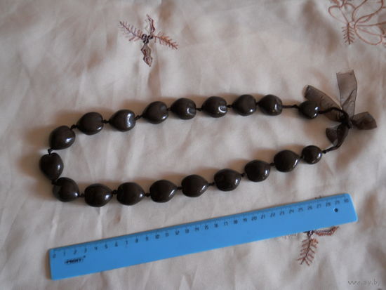 Бусы керамические