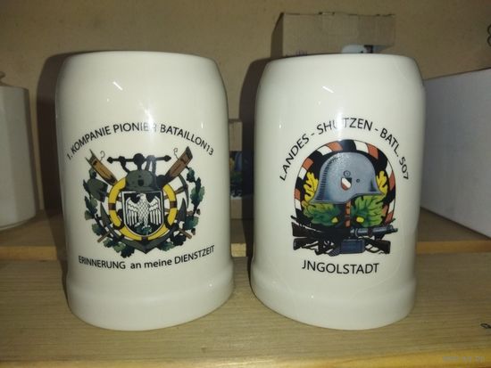 Полковая пивная кружка новодел