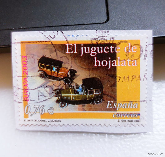 Испания 2003. Европа. EUROPA. Машинки