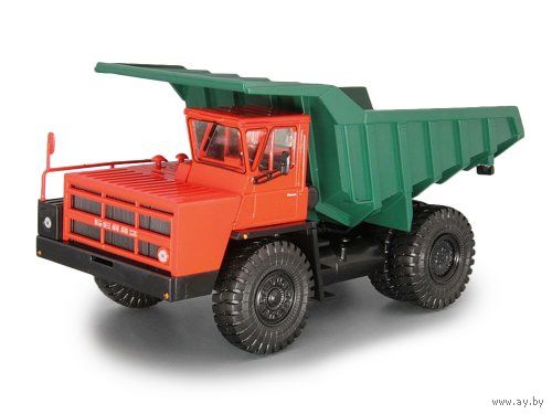 БЕЛАЗ 7522 красно-зеленый