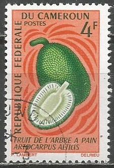 Камерун(Республика). Плоды хлопкового дерева. 1967г. Mi#509.