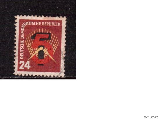 ГДР-1951,(Мих.293) гаш  , 5-летний план