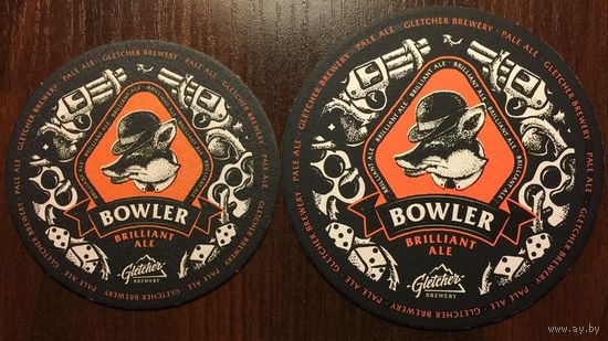 Подставка под пиво Bowler Brilliant Ale No 3 (большая)