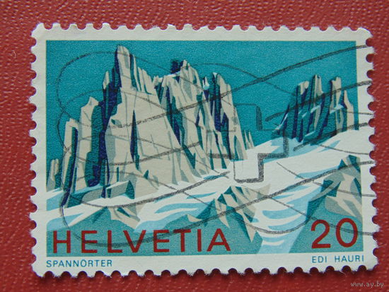Швейцария. 1969г. Альпы.