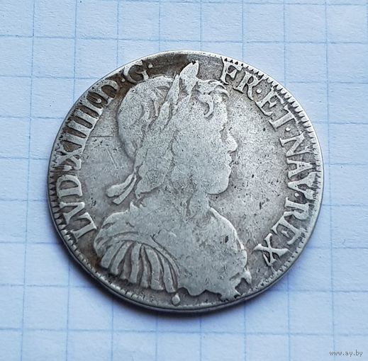 1/2 экю 1648 г.франция